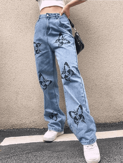 High Waist Breathable Trendy Perspiration Printed Leggings
