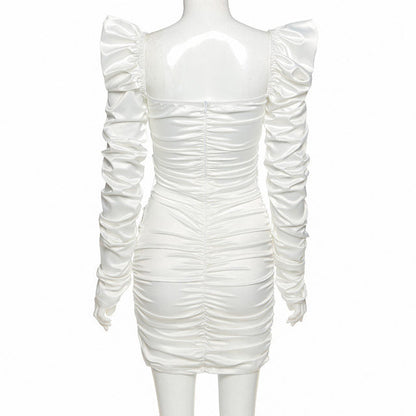 JANIS LACE Stylish UP MINI DRESS