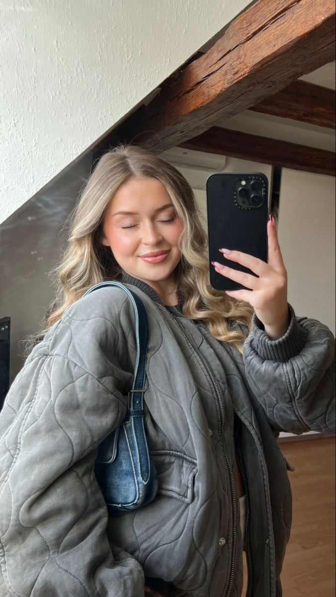 Maimouna Padded Oversize Bomber Jacket