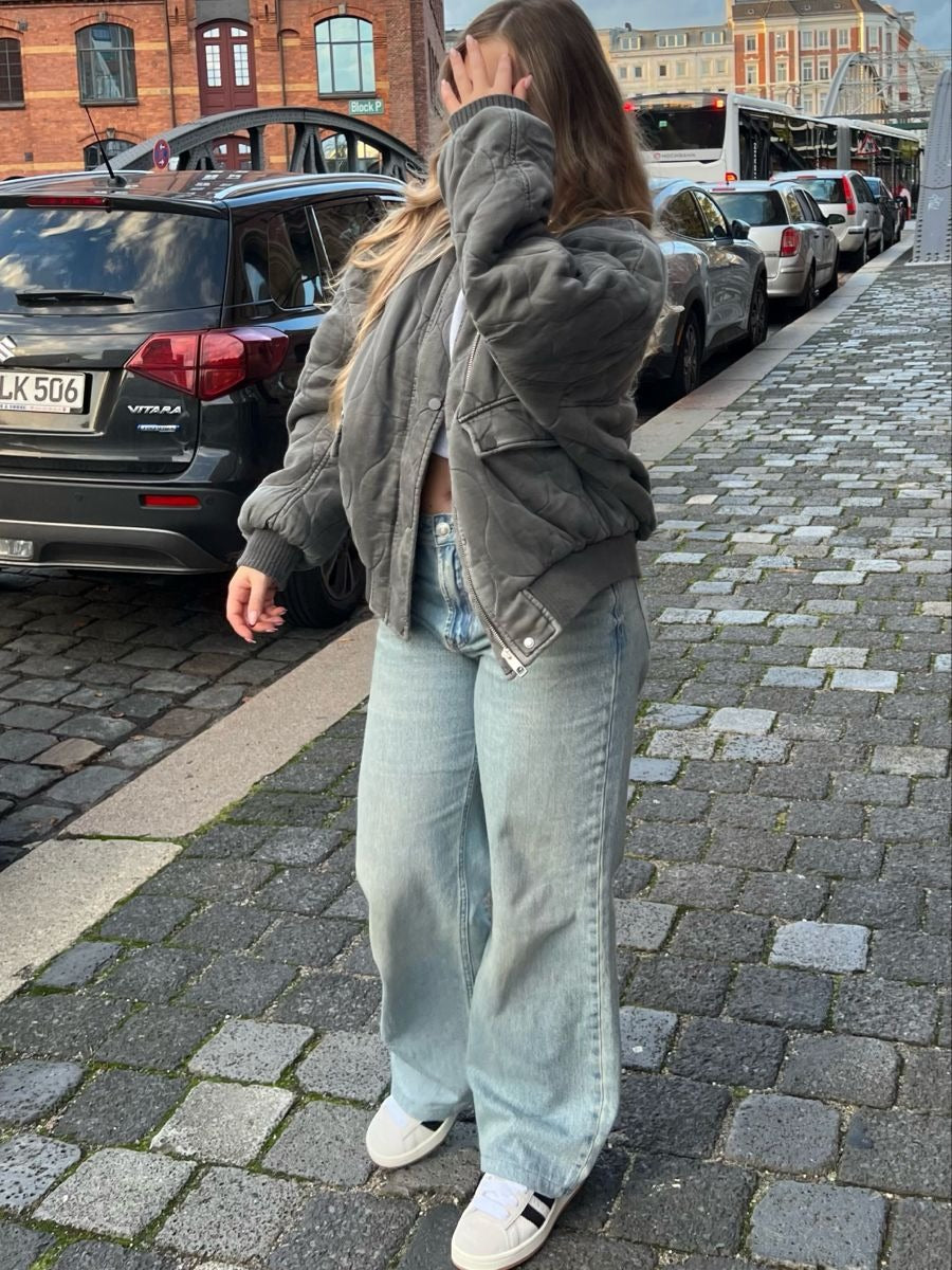 Maimouna Padded Oversize Bomber Jacket