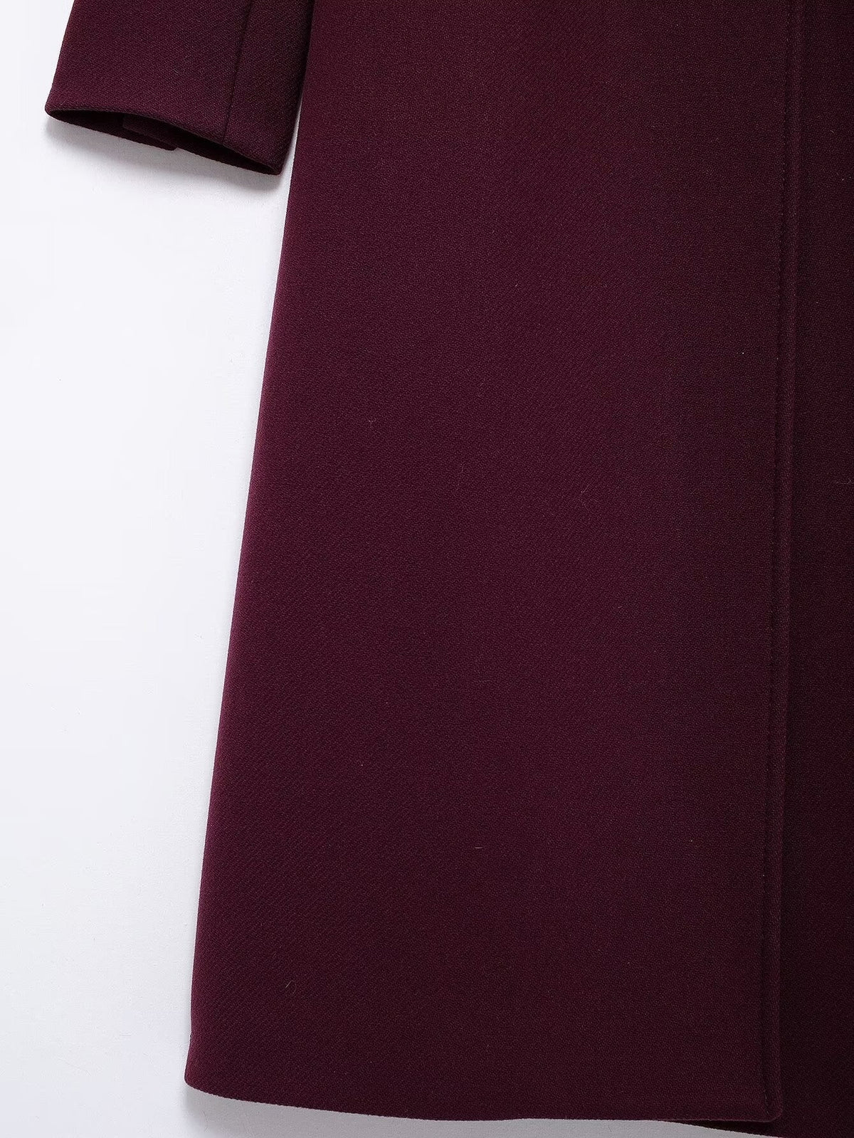 Heavenleigh Wine Red Long Coat