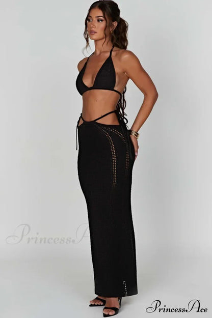 Jia Top + Charming Maxi Skirt Set