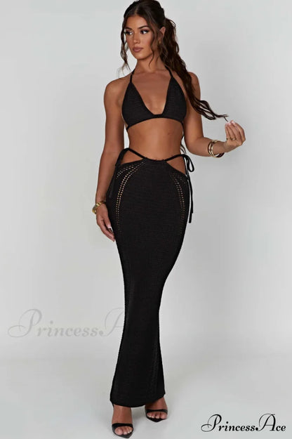 Jia Top + Charming Maxi Skirt Set