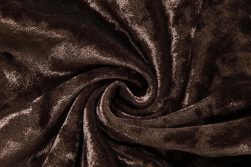 Mock Neck Lace Sleeve Velvet Panel Corset Bodice Mini Dress