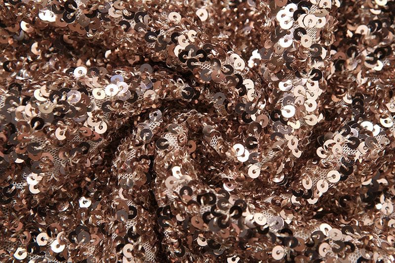 All Over Sequin Halter Cowl Neck Bodycon Mini Dress