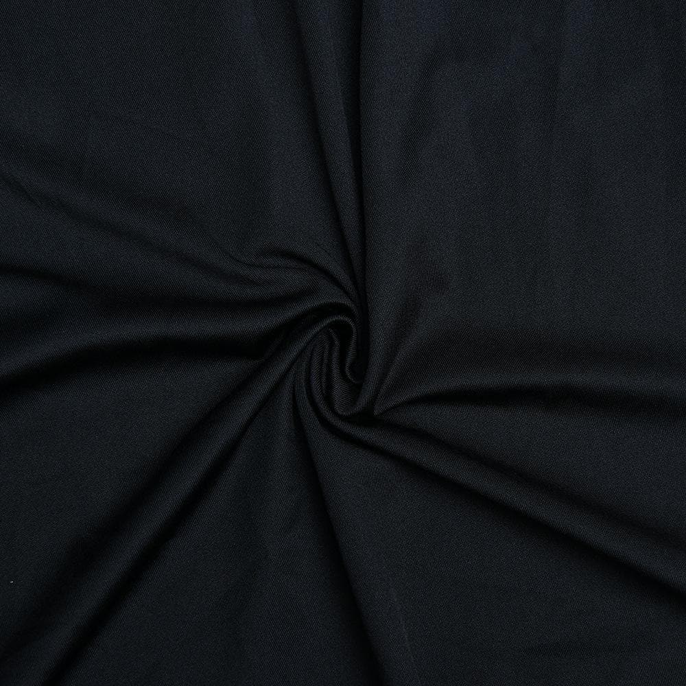 Halter O-Ring Plunge V-Neck Ring Waist Asymmetric Hem Midi Dress