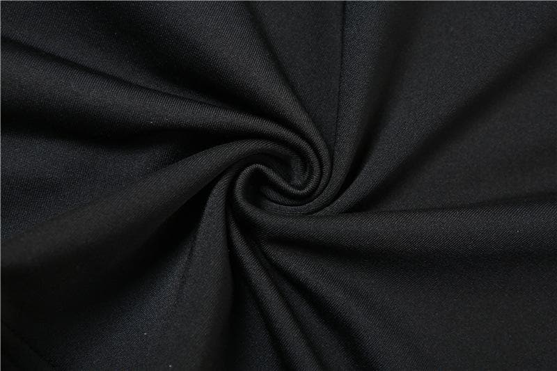 Halter Plunging V Neck Rhinestone Buckle Ruffle Detail Mini Dress