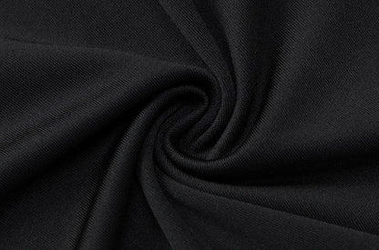 One-Shoulder Corset Mesh Panel Cutout Bodycon Mini Dress