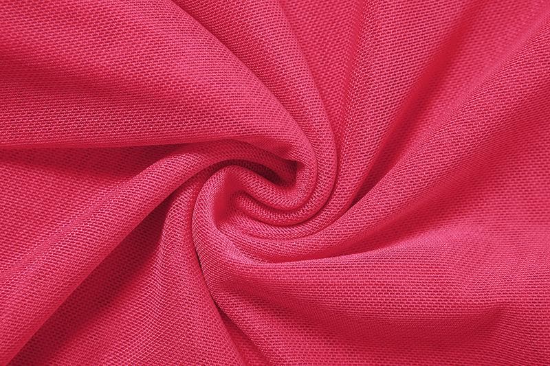 Halter Cowl Neck Mesh Off Shoulder Flare Cuff Mini Dress