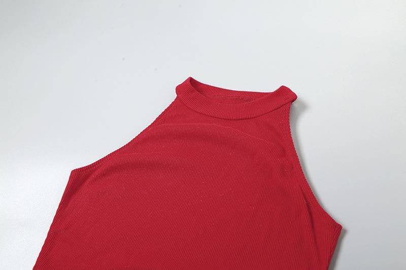 Fuzzy Bow Front Cropped Shrug High Neck Bodycon Mini Dress Set