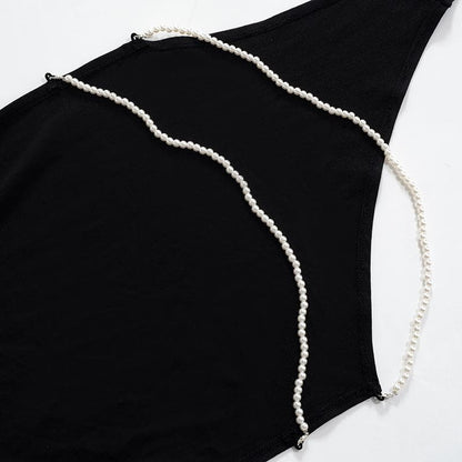 One Shoulder Choker Neck Column Bodycon Maxi Dress