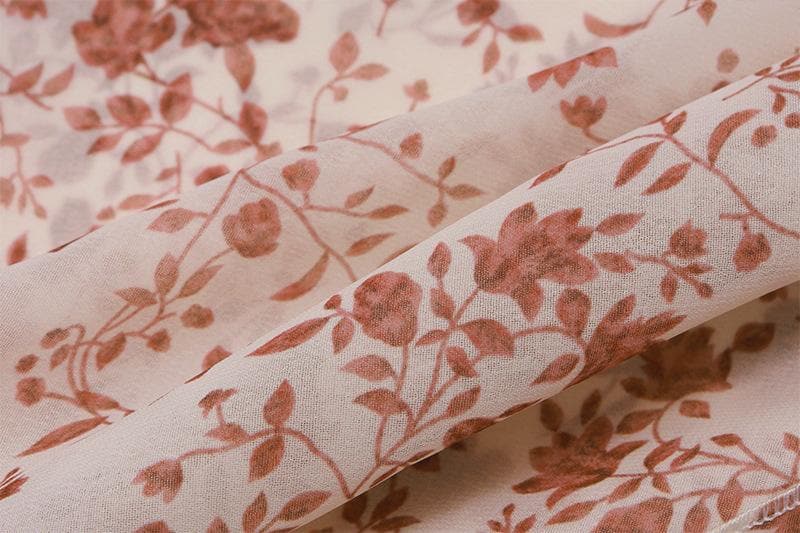 Sweetheart Neck Wide Strap Ditsy Floral Print Side Slit Maxi Dress