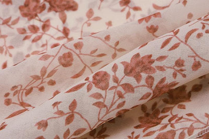 Sweetheart Neck Wide Strap Ditsy Floral Print Side Slit Maxi Dress