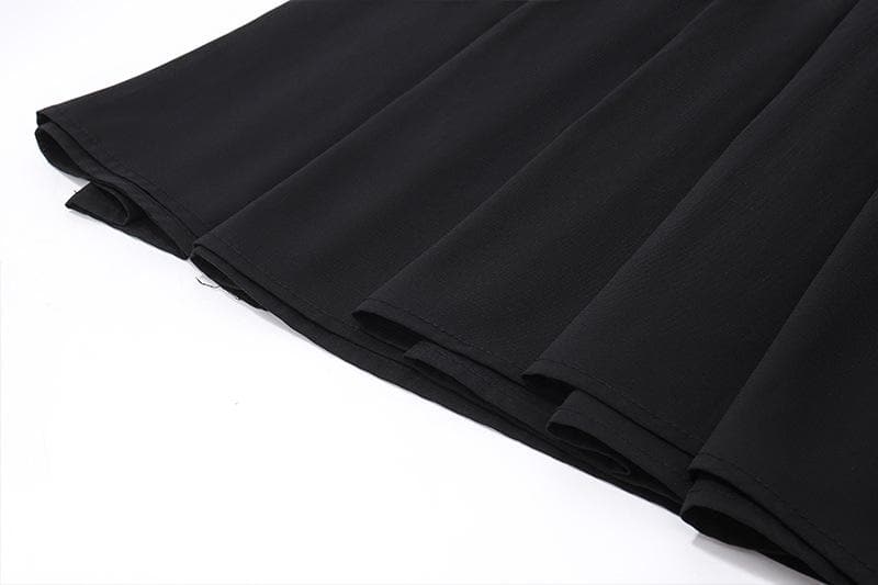 Square Neck Wide Strap Ruched Bodice Dropped Waist Gathered Maxi Dress