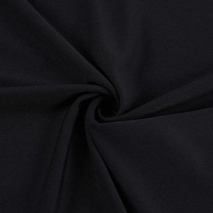 Sweetheart Tie Front Cold Shoulder Long Sleeve A-Line Mini Dress