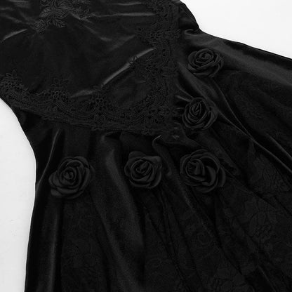 Off Shoulder Lace Corset Floral Embroidery Ruffle Hem Mermaid Maxi Skirt