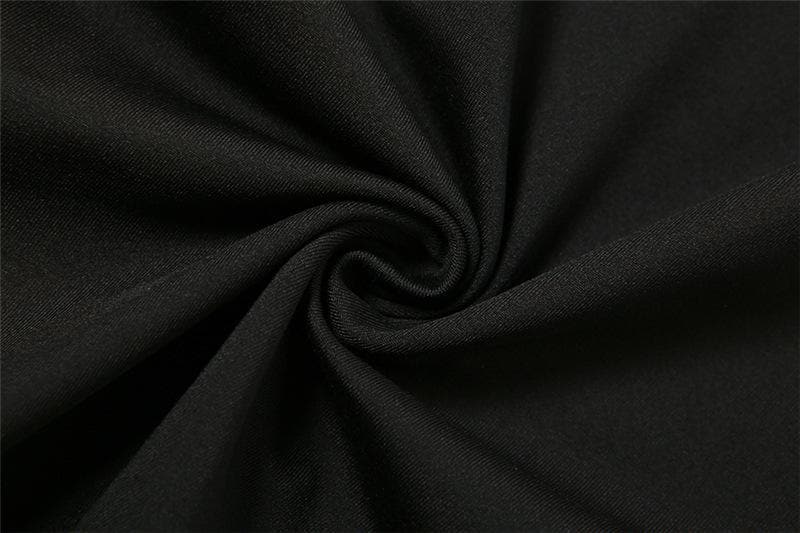 Strapless Ruched Double Slit Ruffle Hem Midi Dress
