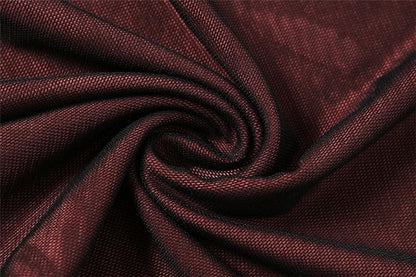 Square Neck Spaghetti Strap Ribbed Knit Side Slit Bodycon Mini Dress