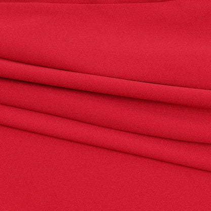 Ruched Sweetheart Neck Spaghetti Strap High Slit Midi Dress