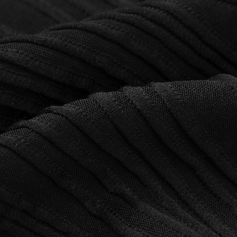 One Shoulder Crinkle Texture Side Cutout Bodycon Maxi Dress