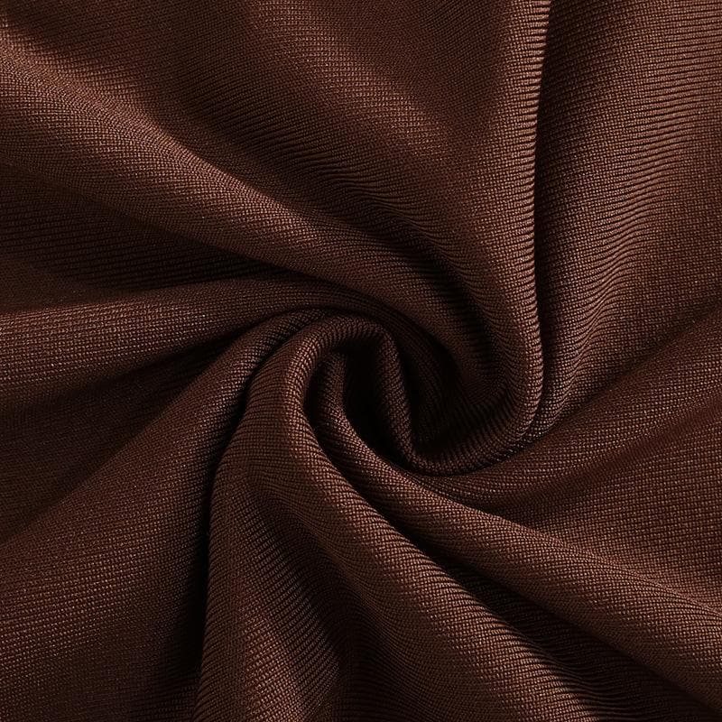 Crew Neck Drop Waist Pleated Tier Mini Dress