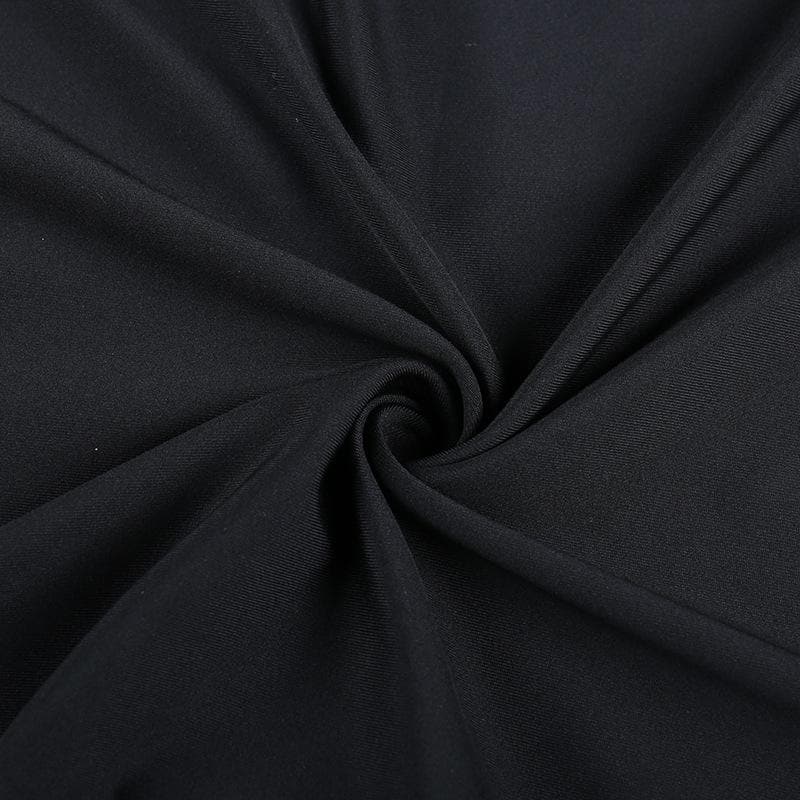 Cowl Neck Self Tie Spaghetti Strap Side Slit Bodycon Midi Dress