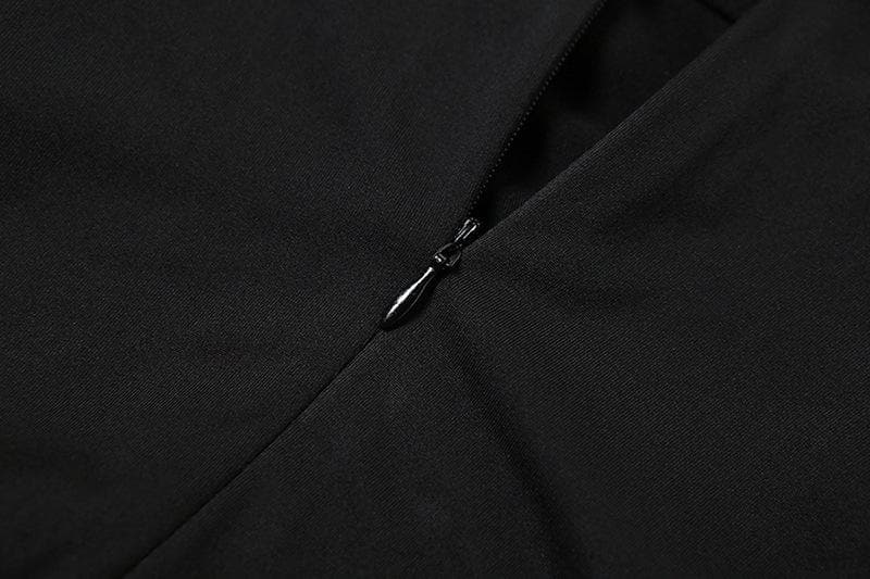 Boat Neck Ruched Gathered Long Sleeve Zip Maxi Dress