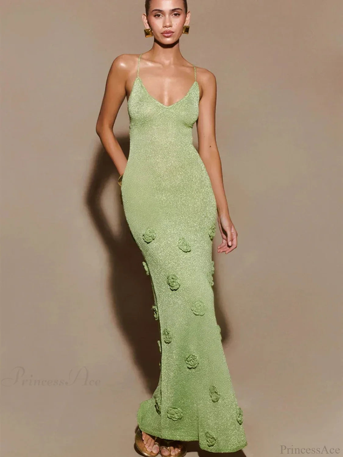 Knitted Spaghetti Vacation Dress