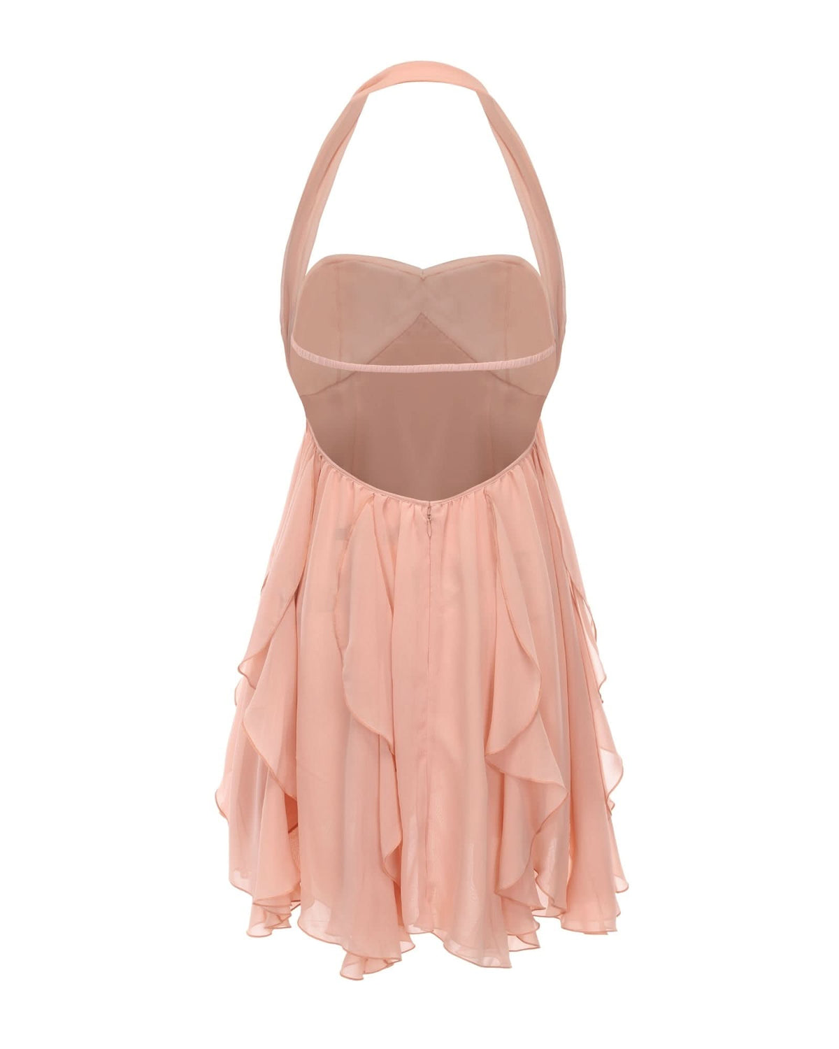 Caterina Floral Halter Dress