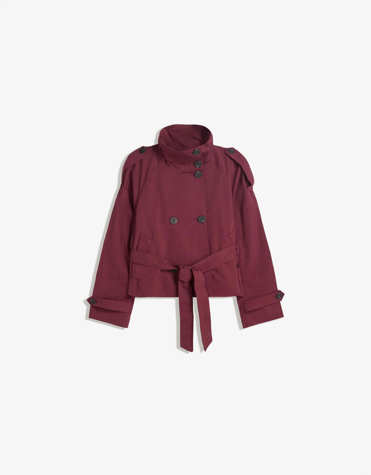 Ceora Cropped Trench