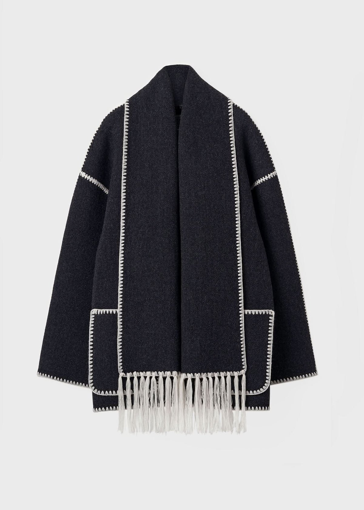 Jessy Elegant Scarf Coat