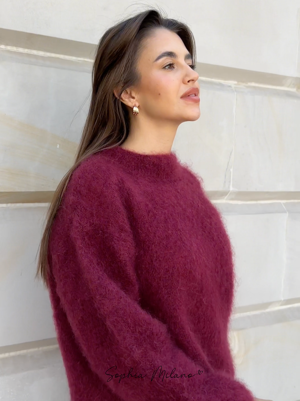 Sophia Moahirmix Sweater