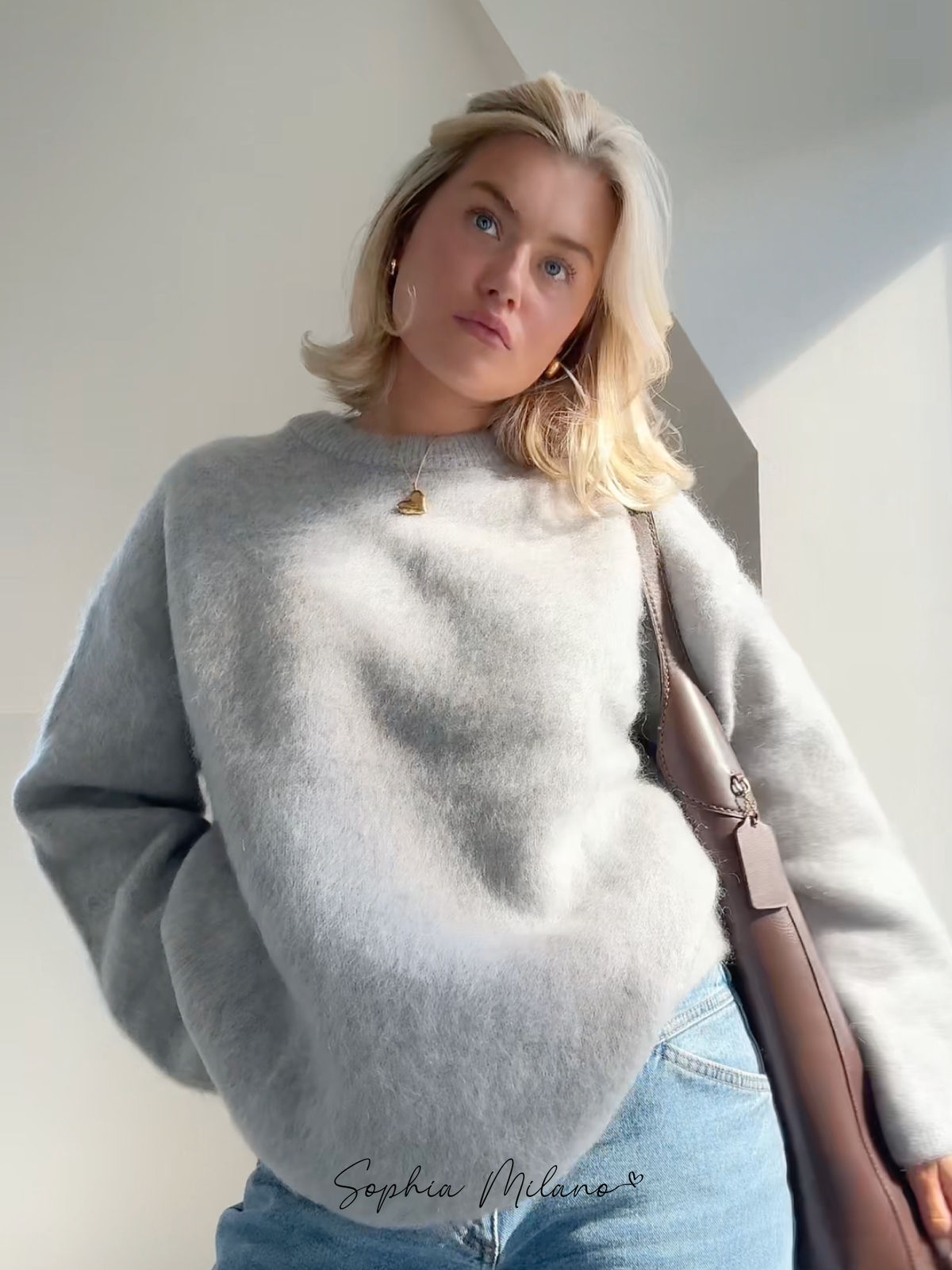 Sophia Moahirmix Sweater