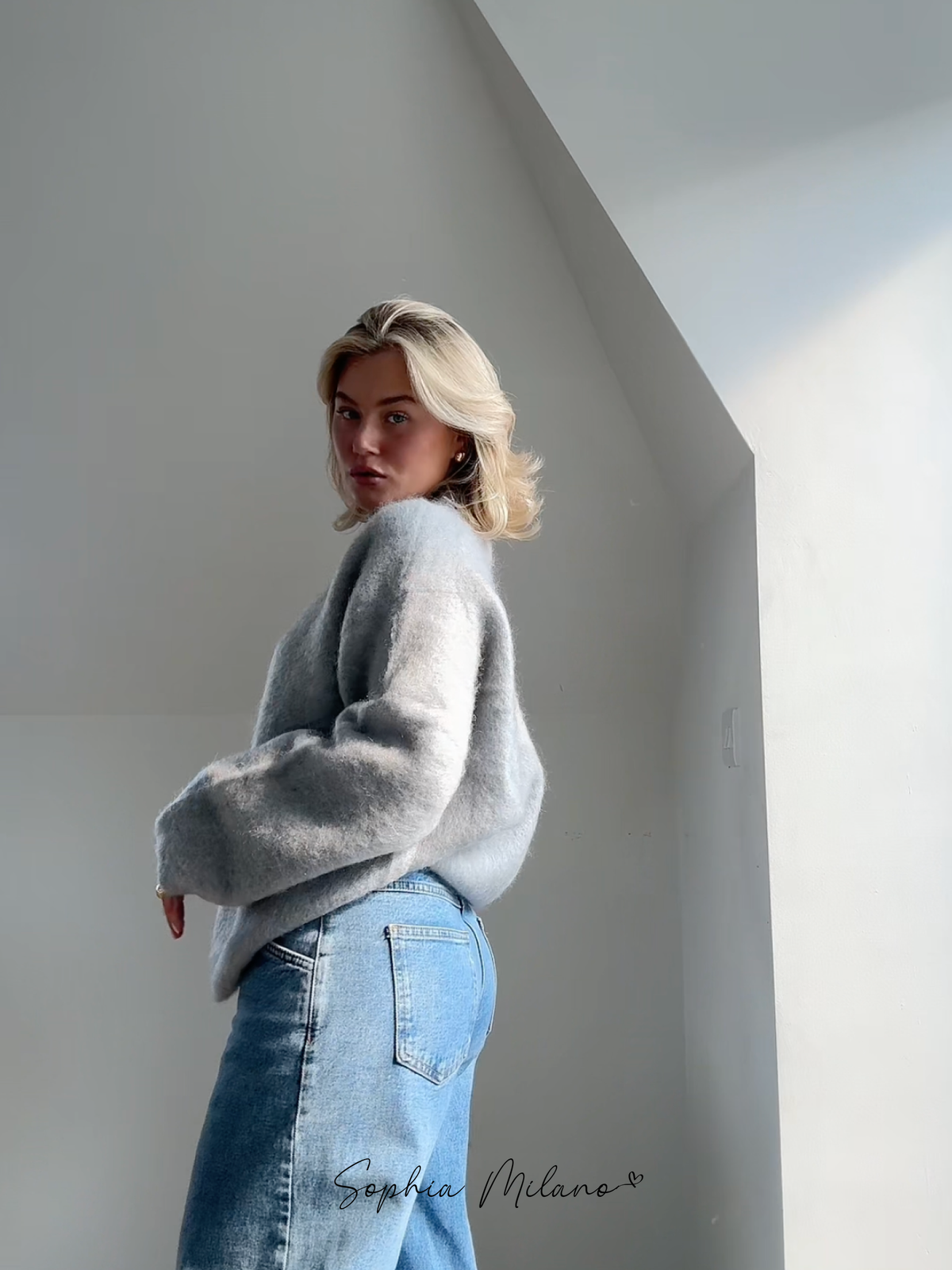 Sophia Moahirmix Sweater