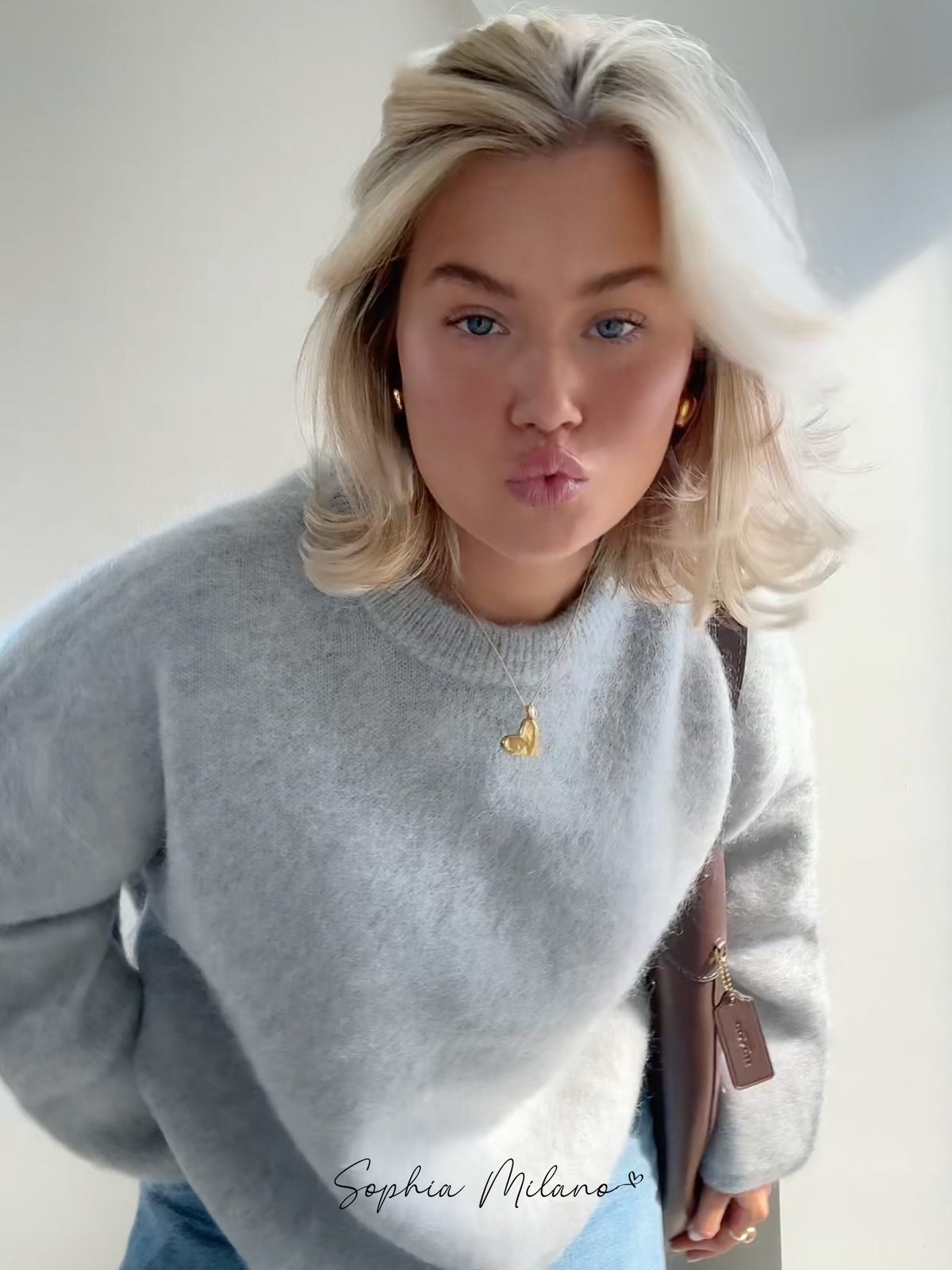 Sophia Moahirmix Sweater