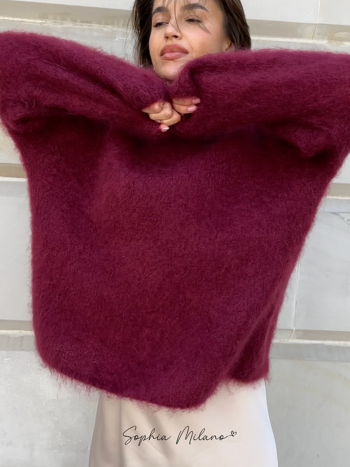 Sophia Moahirmix Sweater