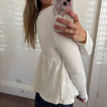 Aaleiya Lace Square Neck Top