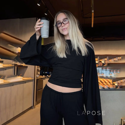 Abree Fitted Long Sleeve Top