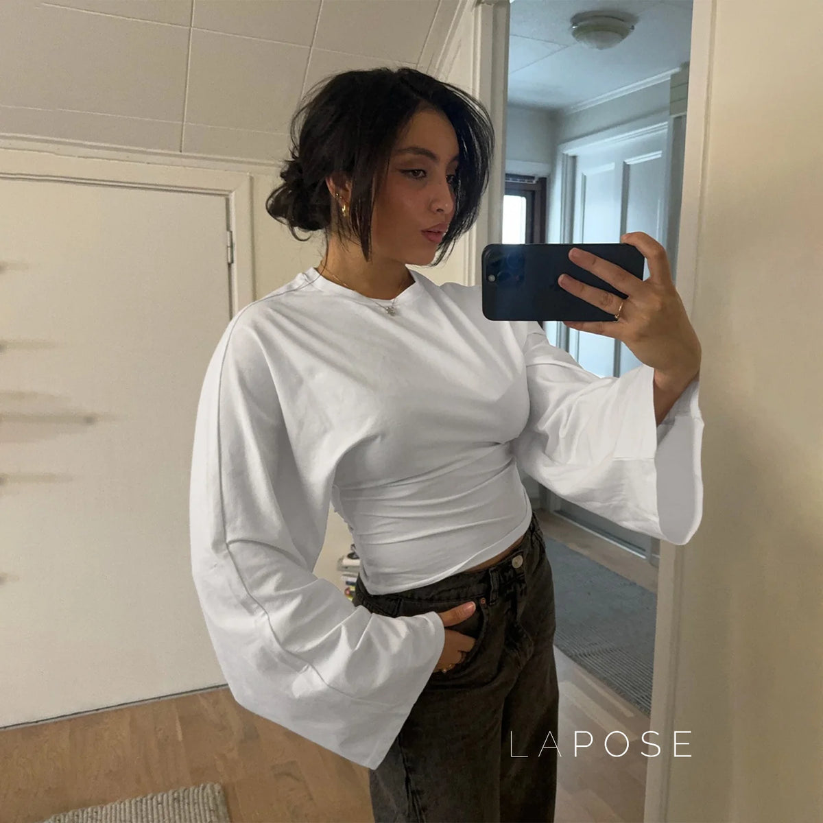 Abree Fitted Long Sleeve Top