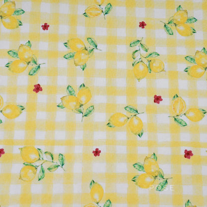 Ada Lemon Floral Maxi Dress