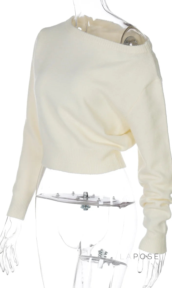 Aisha Knit One Shoulder Top