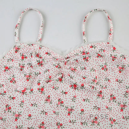 Alannah Floral Lace Short Set