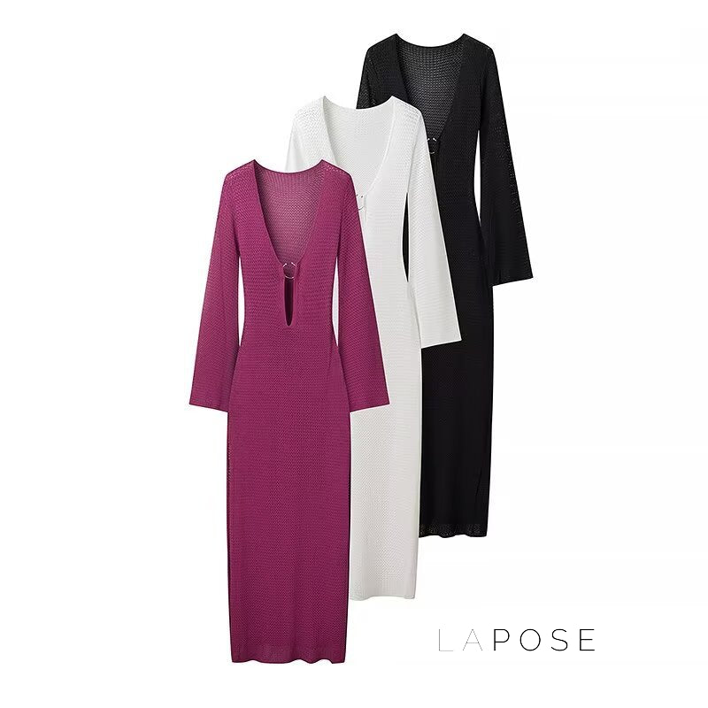 Alea Knit Bodycon Maxi Dress