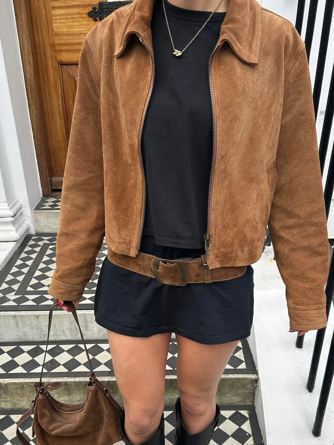 Alesana Retro Patchwork Loose Jacket