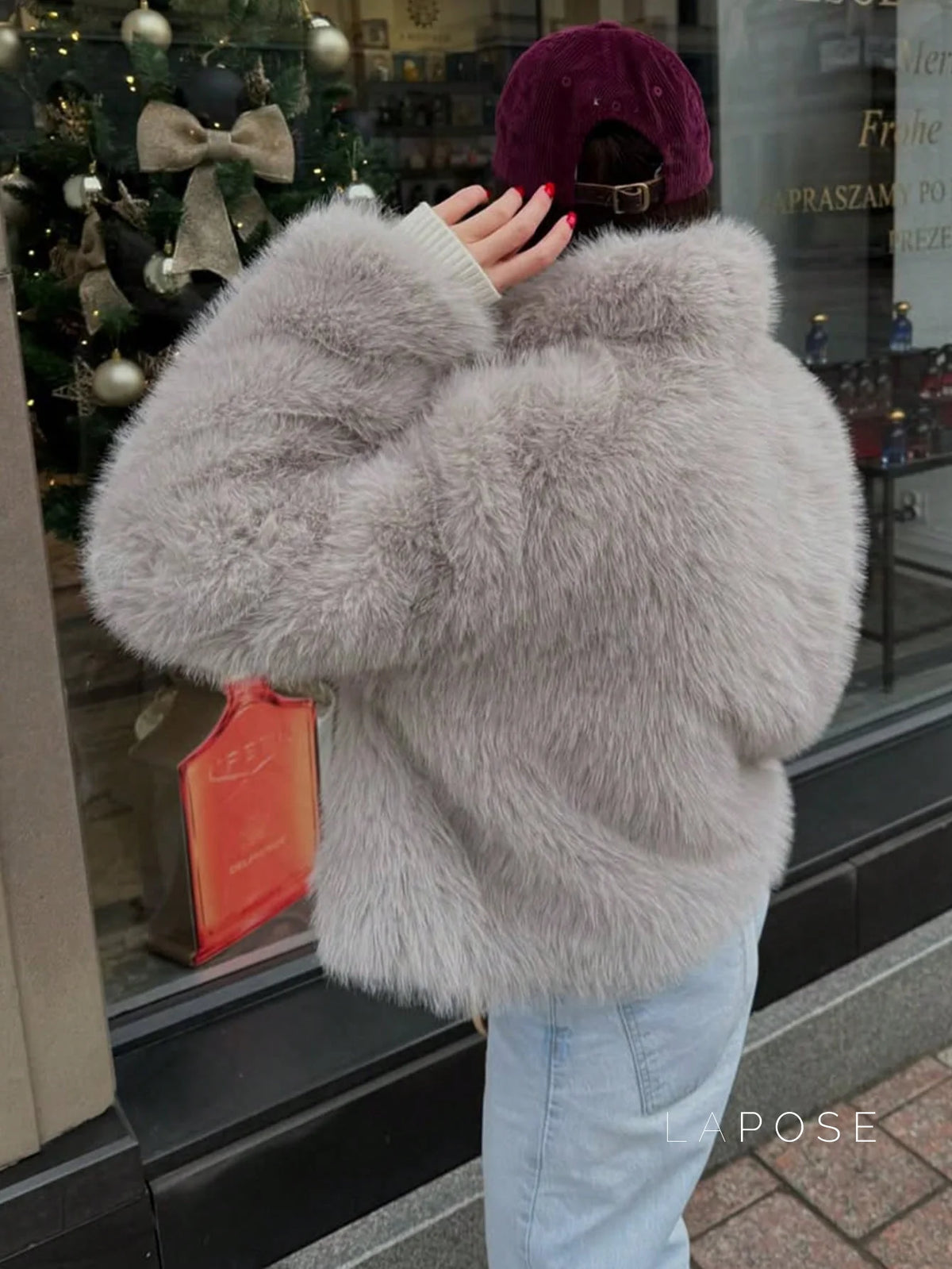 Alysa Faux Fur Teddy Coat