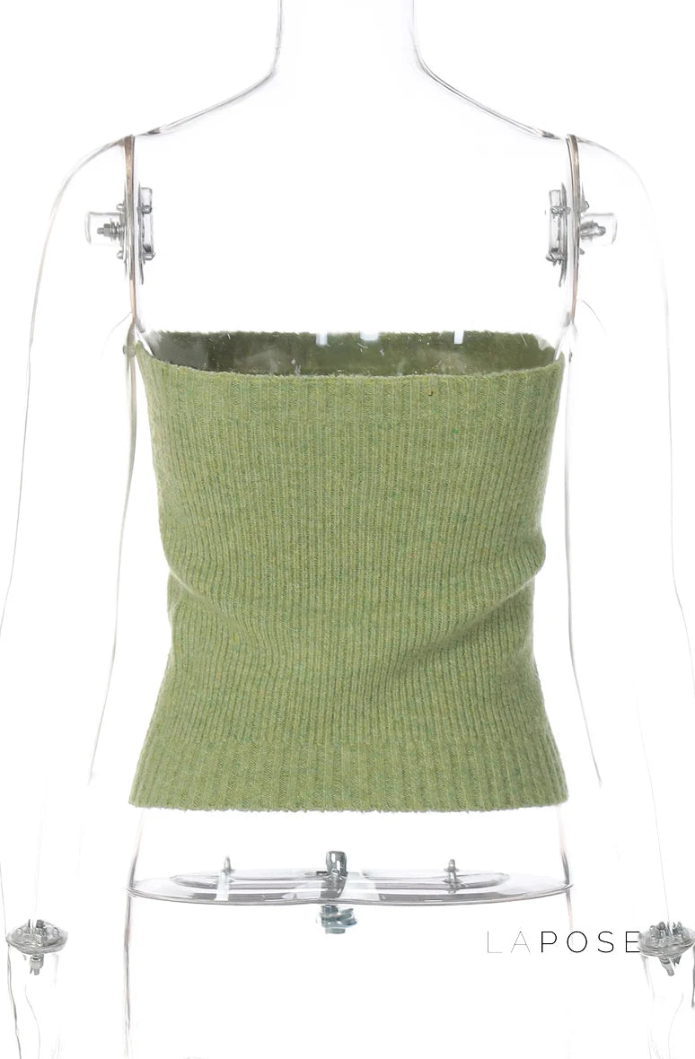 Amariya Ribbed Knit Top Set