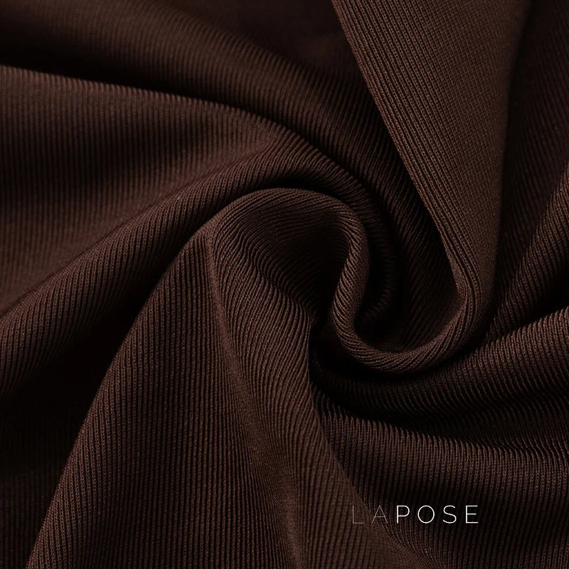 Amauri Pleated Mock Neck Vest