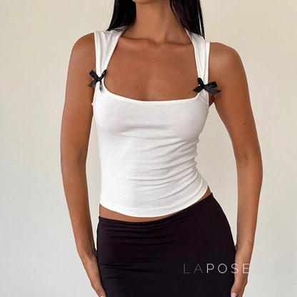 Ambria Square Neck Crop Top