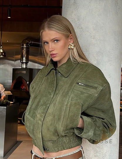Anaiyah Biker Cropped Jacket
