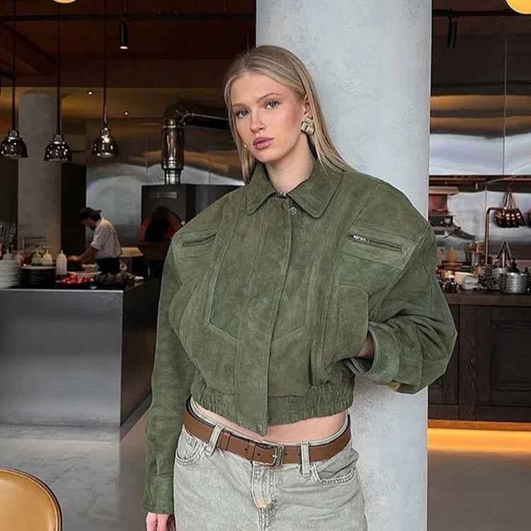 Anaiyah Biker Cropped Jacket